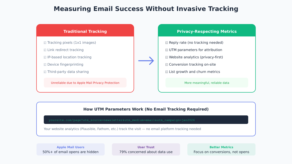 Measuring Email Success Without Invasive Tracking