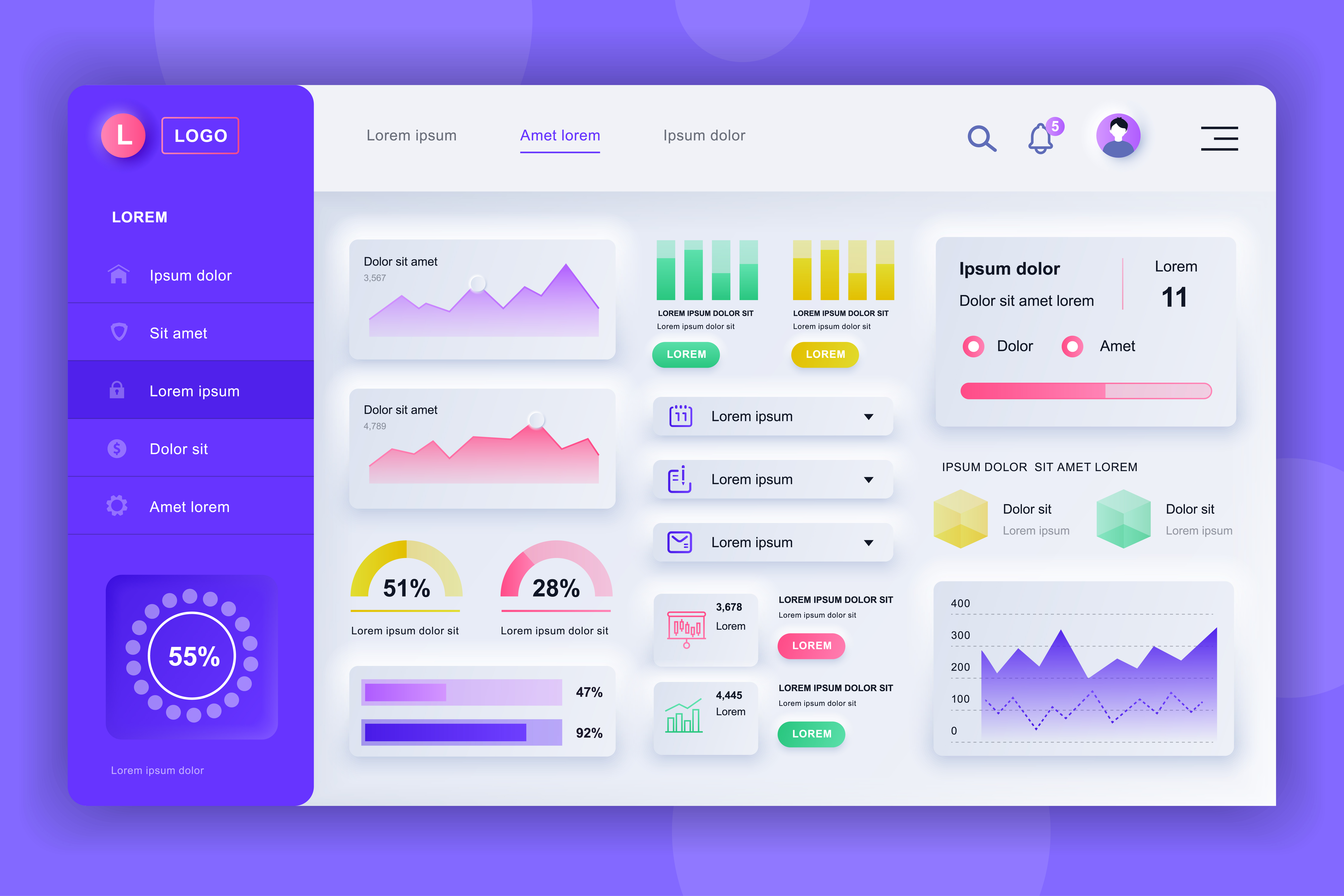 Privacy-first A/B testing dashboard showing variant performance without cookies